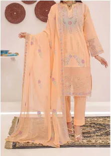 Bin Hameed Raiqa Embroidered Chickenkari Lawn 